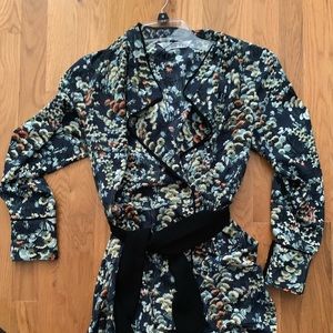 Zara Basic Denim collection floral dress